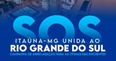 Campanha em Itaúna pelo Rio Grande do Sul
