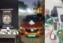 PM recupera produtos furtados em Itaúna e prende suspeitos em BH