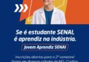 Unidades SENAI do Centro-Oeste abrem quase 200 vagas para cursos gratuitos de aprendizagem industrial
