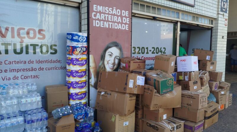 Solidariedade: Câmara entrega esta semana doações para Ubá e Juiz de Fora
