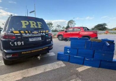 Homem é preso com  cerca de 200 quilos de maconha após perseguição pela Polícia Rodoviária Federal na BR-262