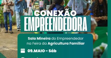 Sábado vai ter “Conexão Empreendedora” na Feirinha de Agricultura Familiar