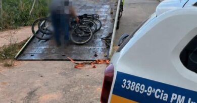 PM combate perturbação do sossego e remove bicicletas motorizadas irregulares