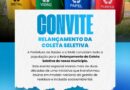 Relançamento da coleta seletiva