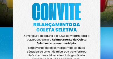 Relançamento da coleta seletiva