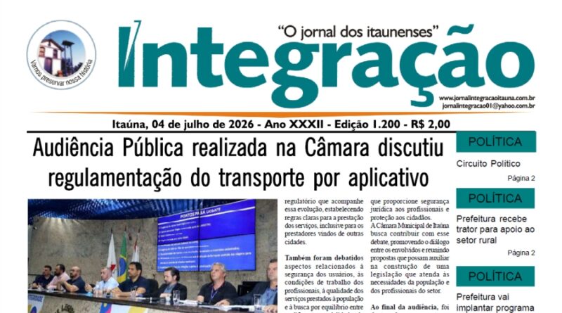 Jornal Integração – Julho – 04-26