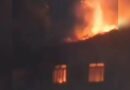 Incêndio em casa abandonada em Garcias