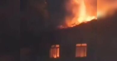 Incêndio em casa abandonada em Garcias