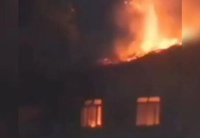 Incêndio em casa abandonada em Garcias