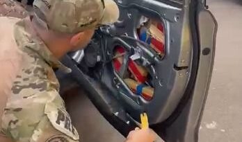PRF apreende 91 kg de maconha e moeda estrangeira na BR-262
