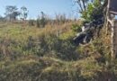 Casal fica ferido após moto sair da pista na MG-050