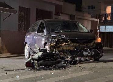 Motociclista fica ferido em acidente na 13 de Maio