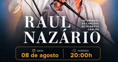 Dia do Pais Especial com Raul Nazário cantando os maiores sucessos de Roberto Carlos