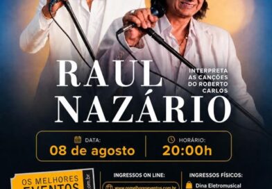 Dia do Pais Especial com Raul Nazário cantando os maiores sucessos de Roberto Carlos