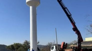 SAAE instala novo reservatório de água em Lopes