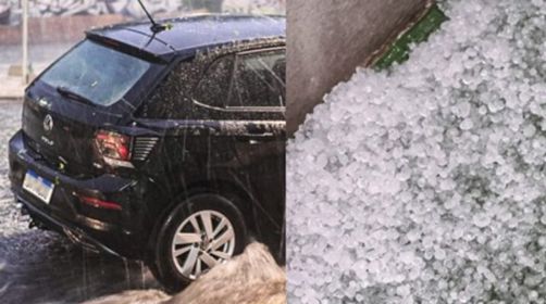 Tempestade de granizo ode atingir a região Centro-0este nesta terça-feira