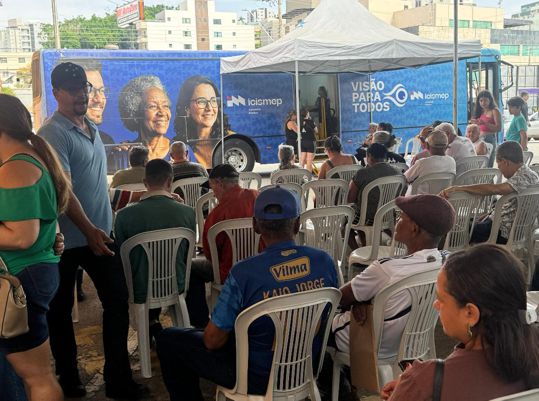 Prefeitura amplia atendimentos oftalmológicos. Novas ações são iniciadas para pacientes em fila de espera