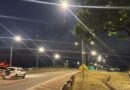 Prefeitura inaugurou iluminação do trevo da Silva Jardim com MG-050