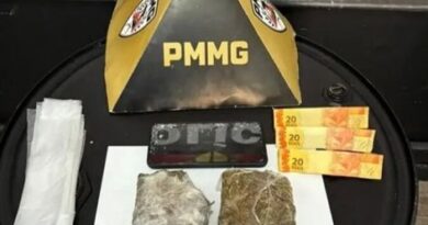 Dois adolescentes são apreendidos com barras de maconha no Itaunense