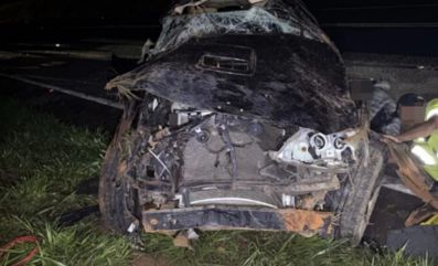 Acidente na MG-050 deixa três feridos na madrugada de domingo