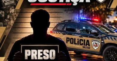 PM prende foragido da justiça após denúncia de queima de fios de cobre
