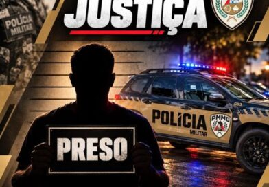 PM prende foragido da justiça após denúncia de queima de fios de cobre