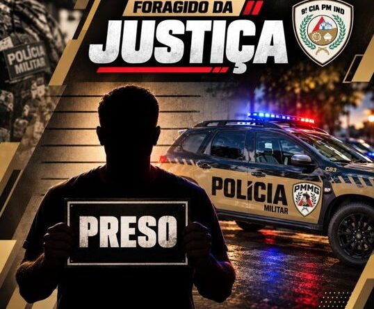 PM prende foragido da justiça após denúncia de queima de fios de cobre
