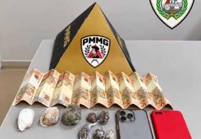 PM apreende drogas no Bairro Piaguassu