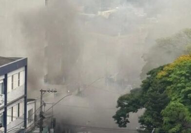 Zoom Pastel pega fogo no Centro de Itaúna